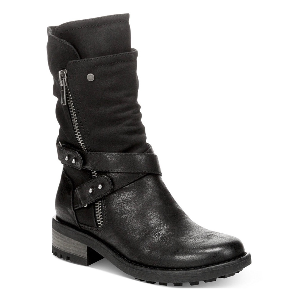 Carlos Santana moto boots